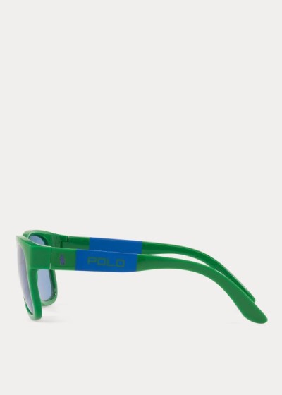 Gafas De Sol Polo Ralph Lauren Hombre Verdes Claro - Color-Blocked - MZBNT9052